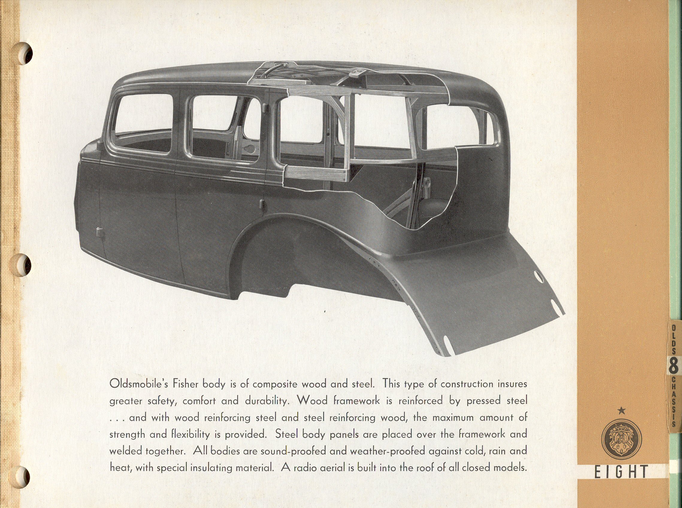 1933 Oldsmobile Motor Cars Booklet Page 92